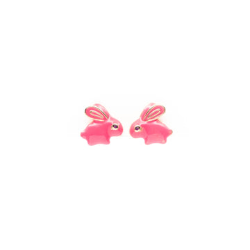 Aretes De Conejo Rosa