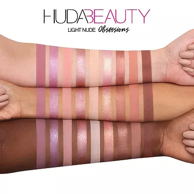 HUDA BEAUTY Paleta de Sombras Nude Obsessions Light