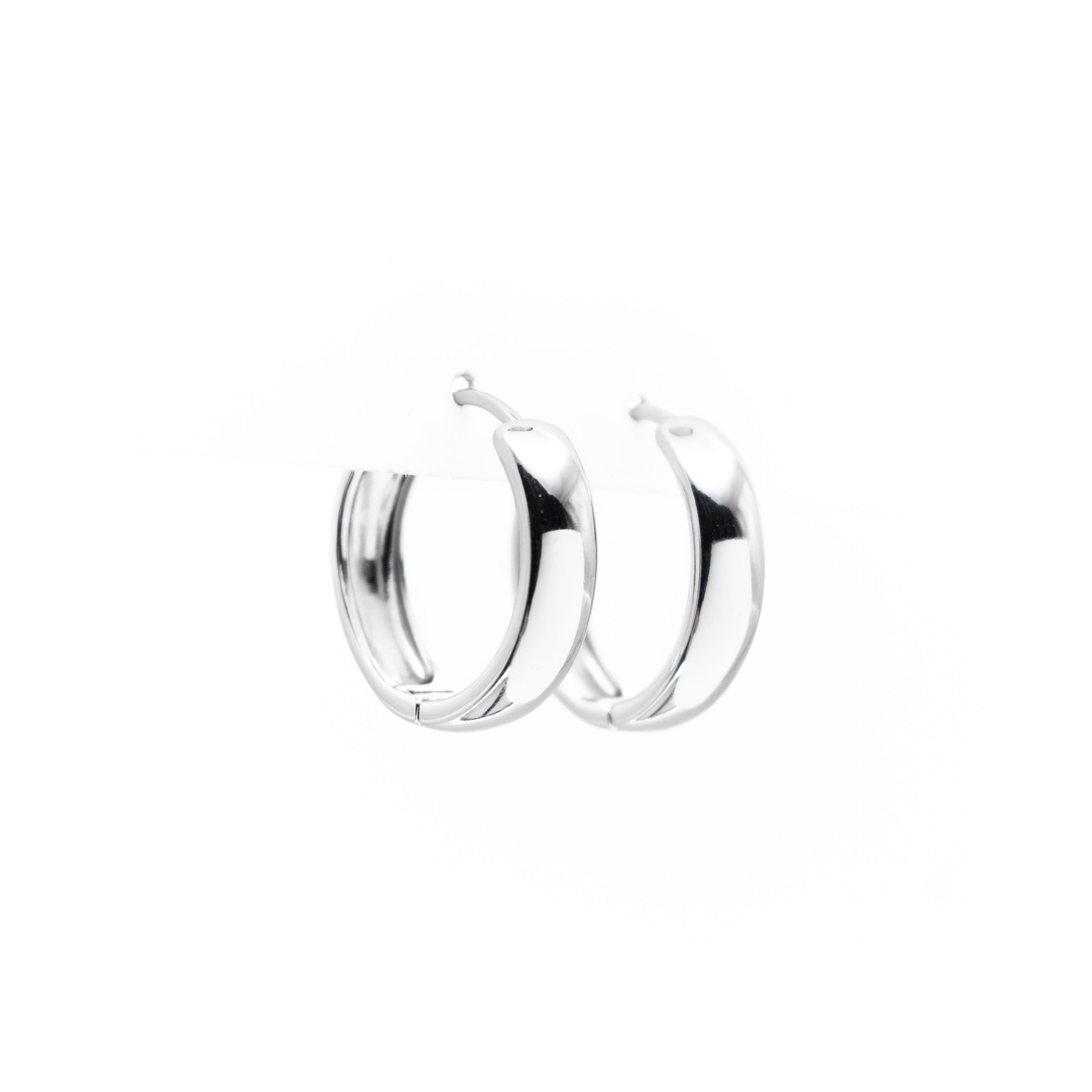 Aretes De Argolla Medianos