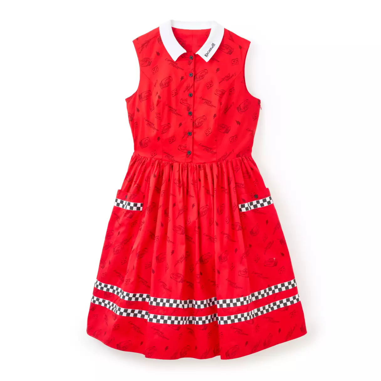 Cars Vestido Dama Rayo McQueen