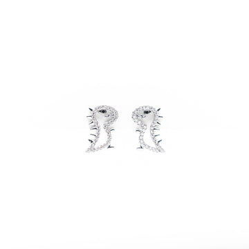 Aretes De Dinosaurio Con Strass
