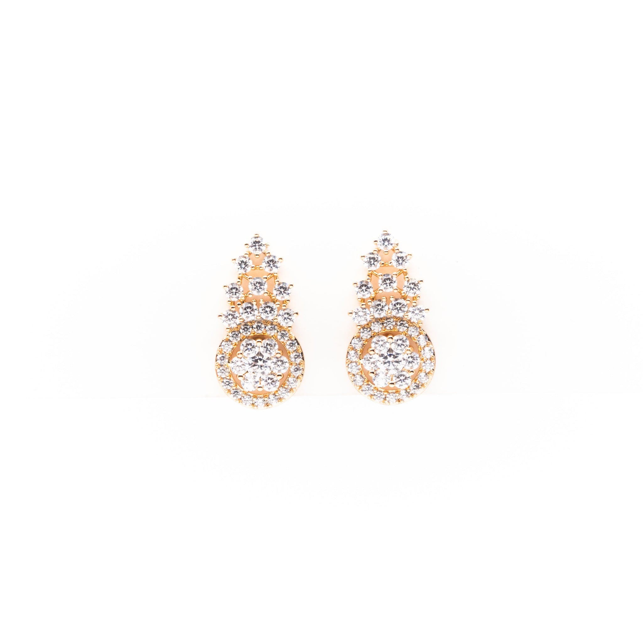 Aretes De Piña Strass