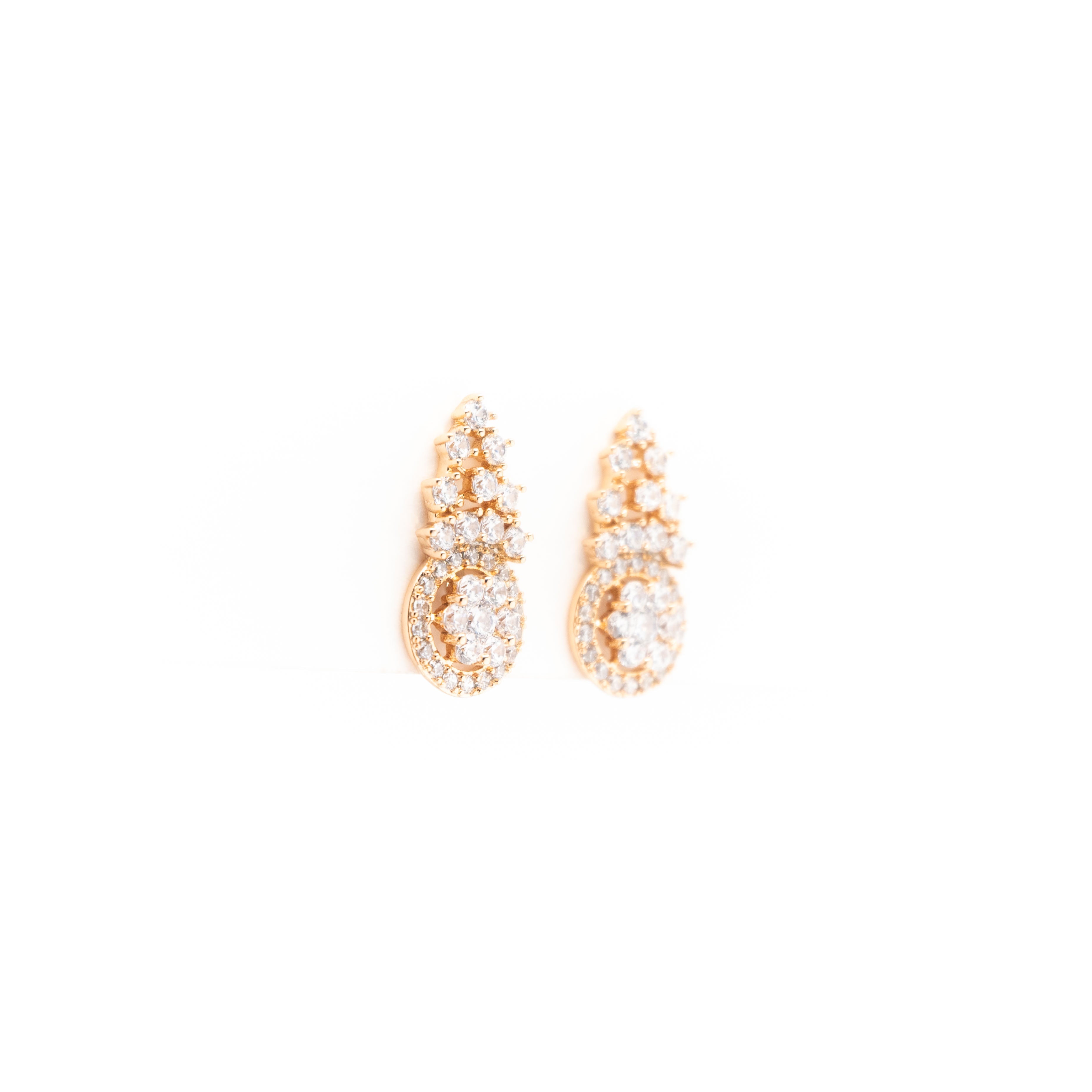 Aretes De Piña Strass