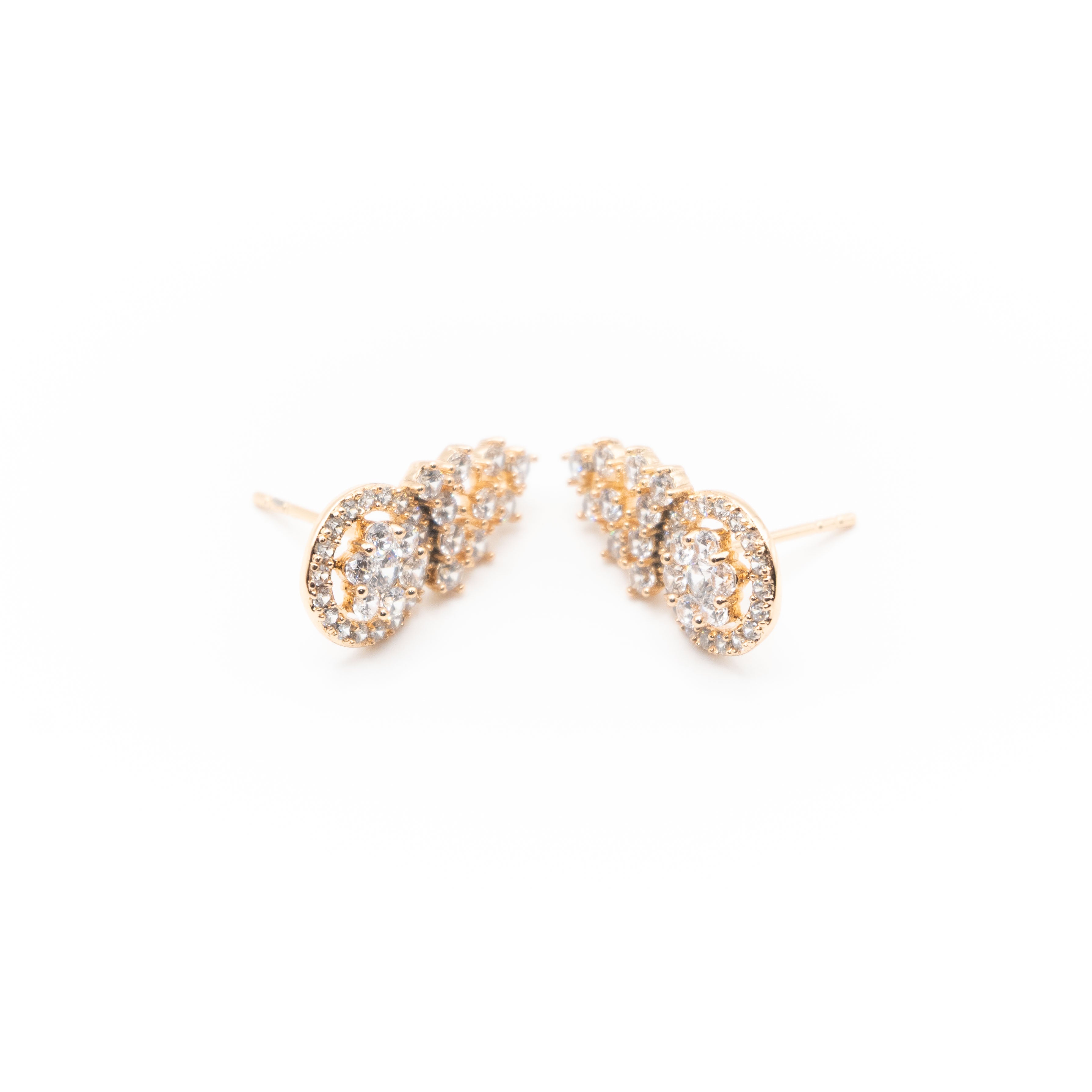 Aretes De Piña Strass