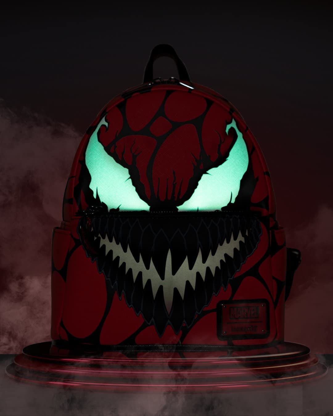 Mochila Marvel Carnage Venom Brilla Obscuridad