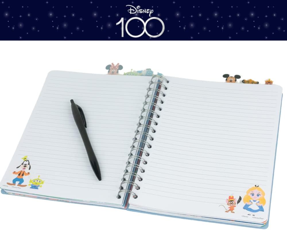 Cuaderno Disney 100 Años Con Separadores