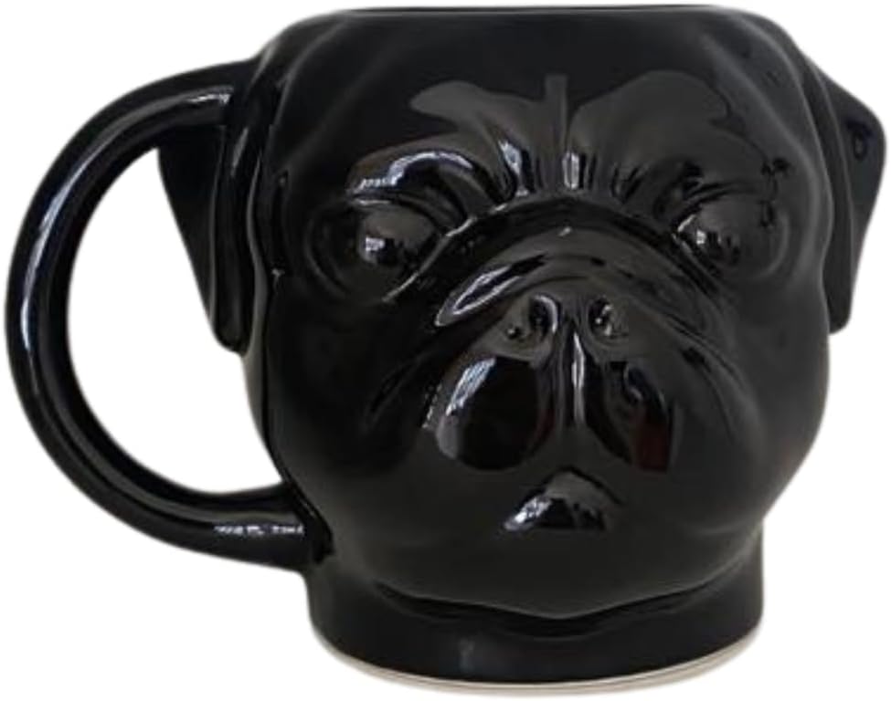 Taza Pug Rostro 3D