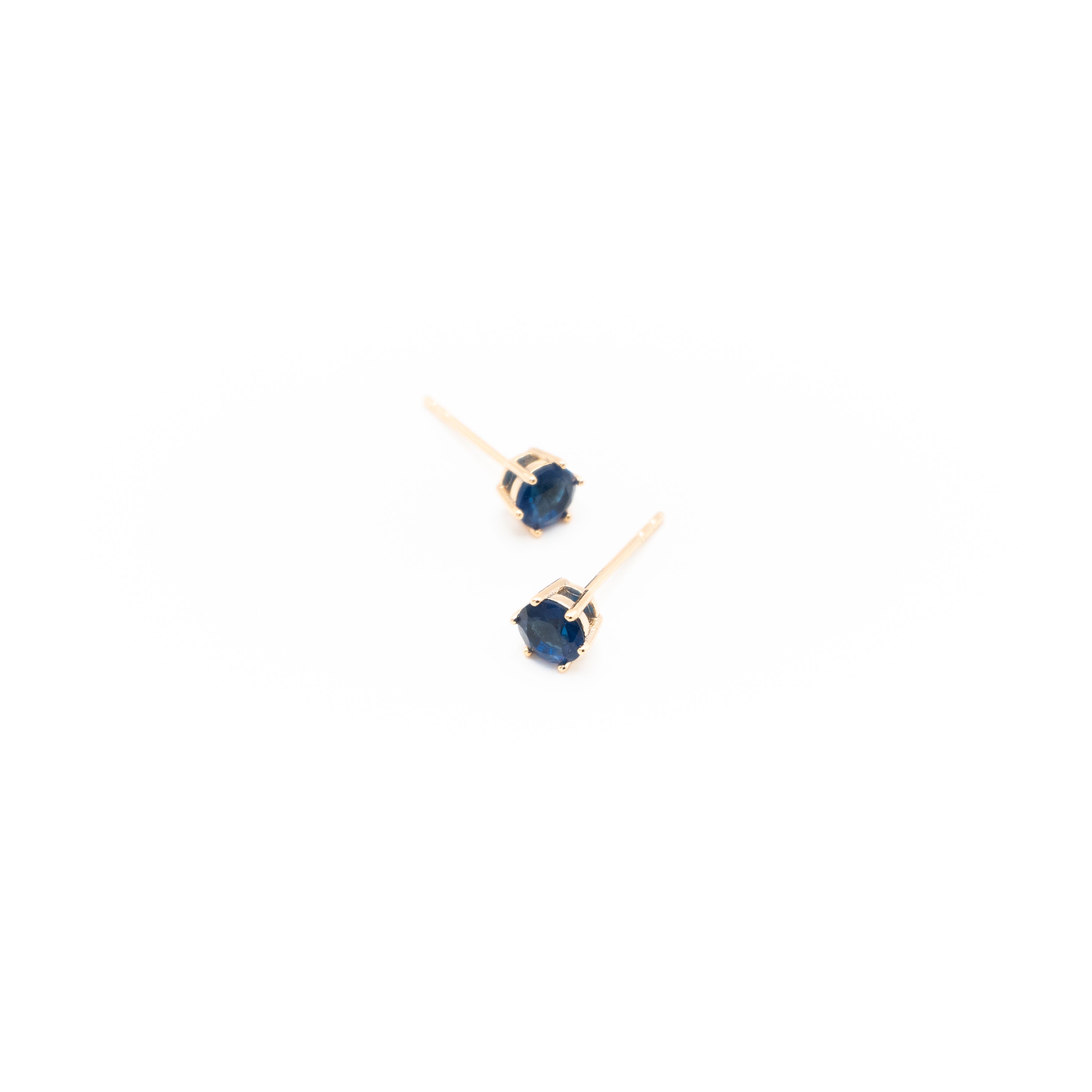 Aretes De Circonia Azul