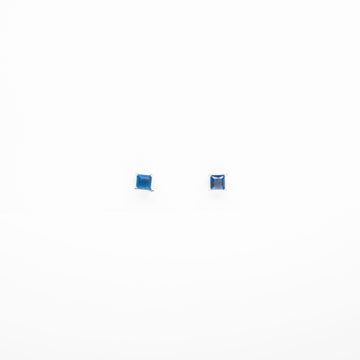 Aretes De Circonia Azul