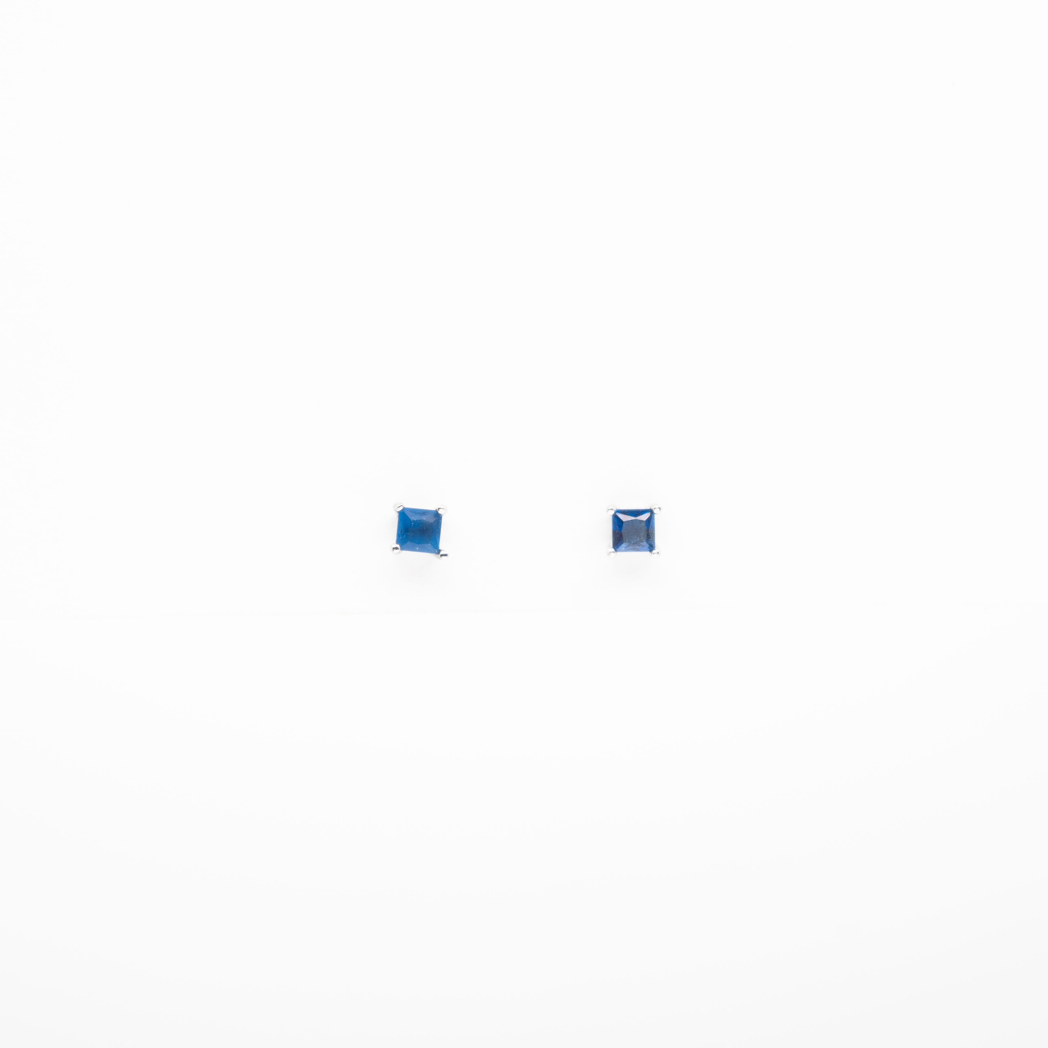 Aretes De Circonia Azul