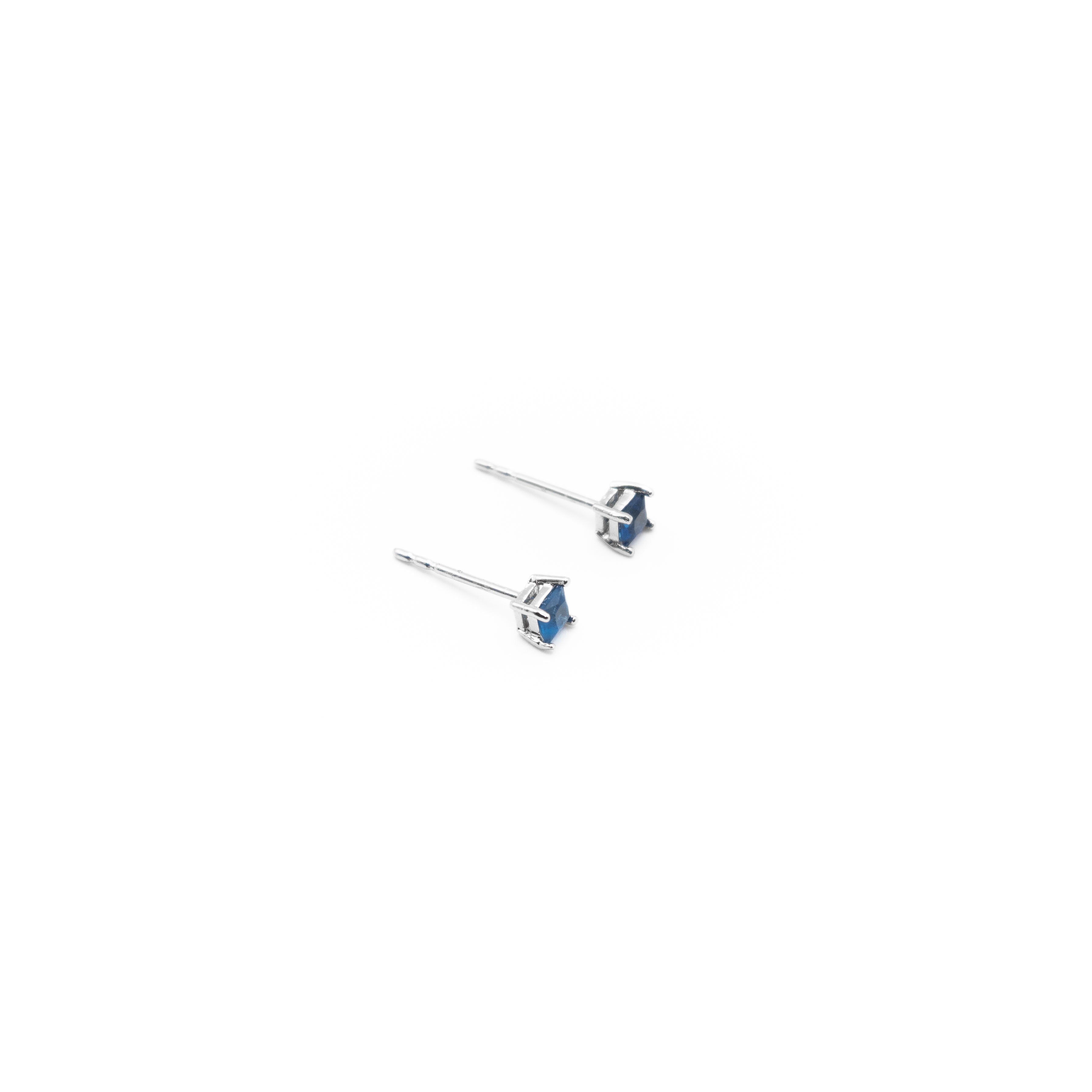 Aretes De Circonia Azul