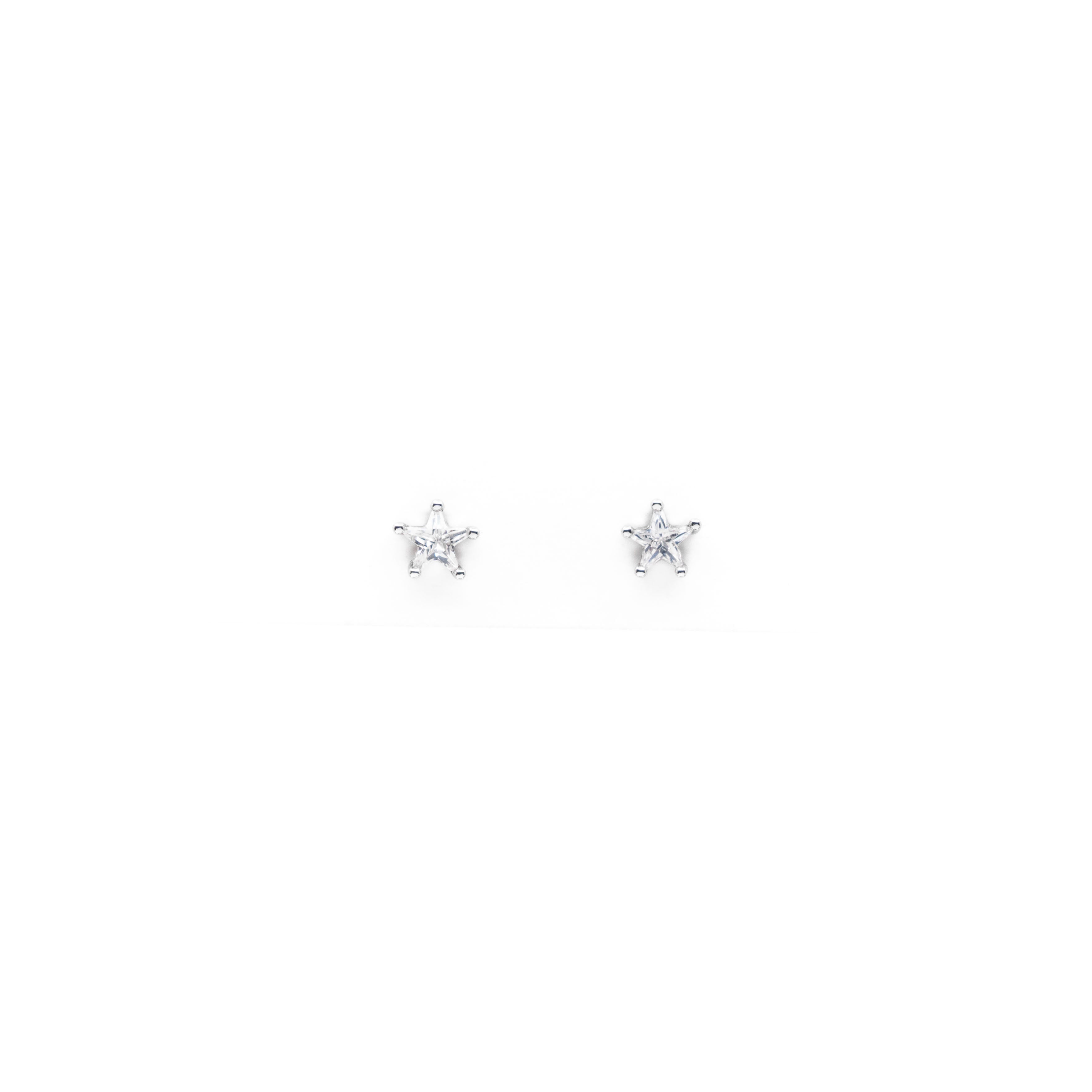 Aretes De Estrella Circonia