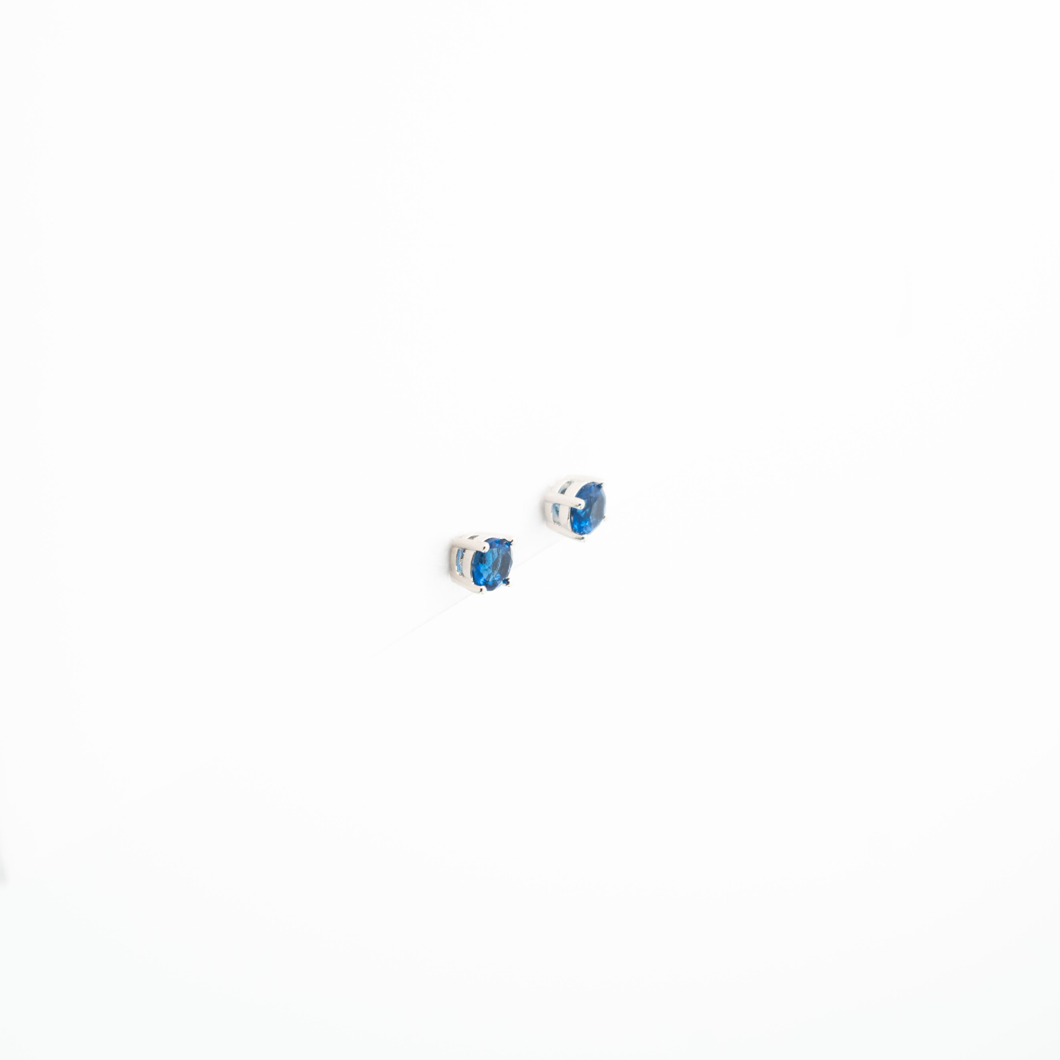 Aretes De Circonia Azul
