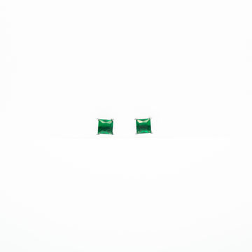 Aretes de Circonia Verde