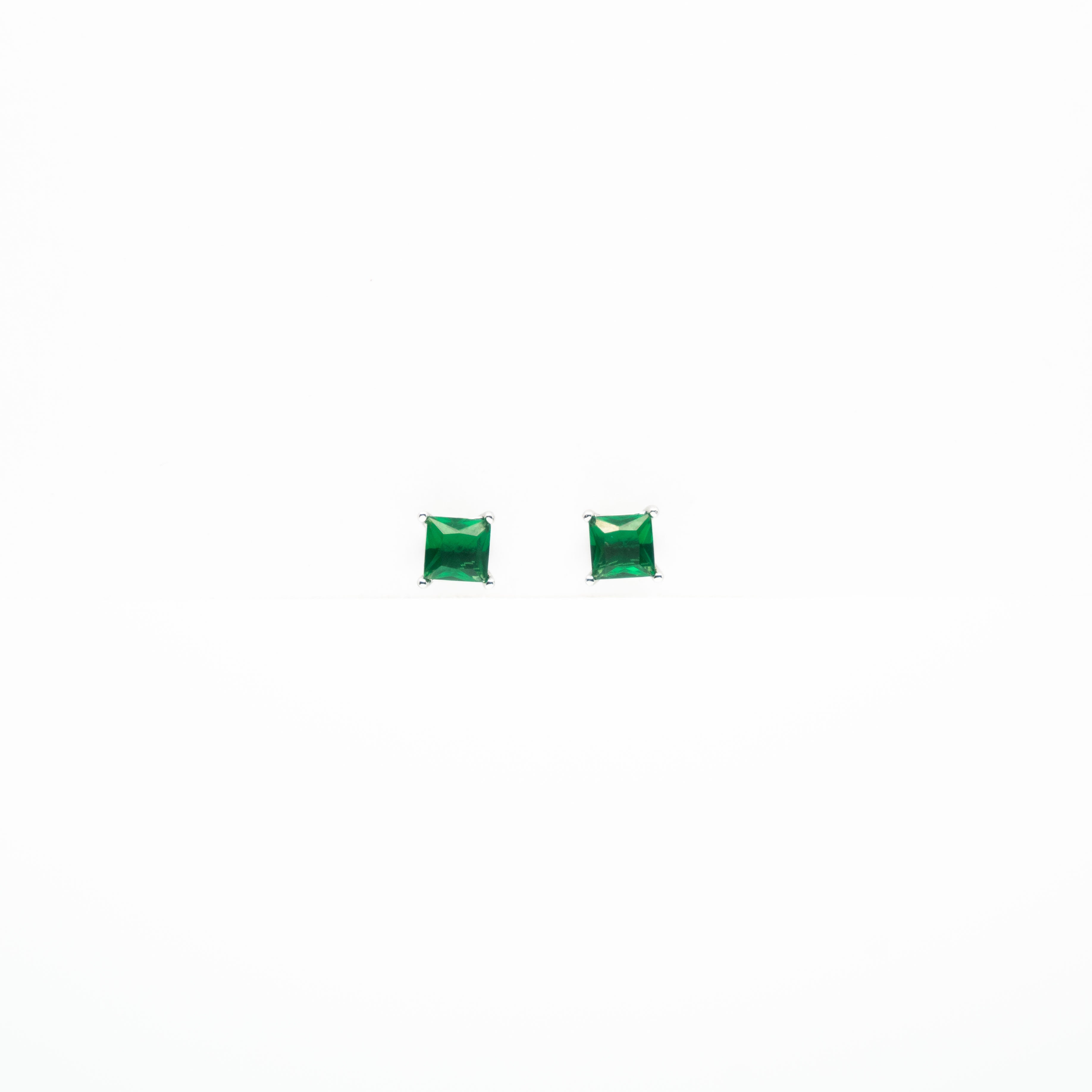 Aretes de Circonia Verde