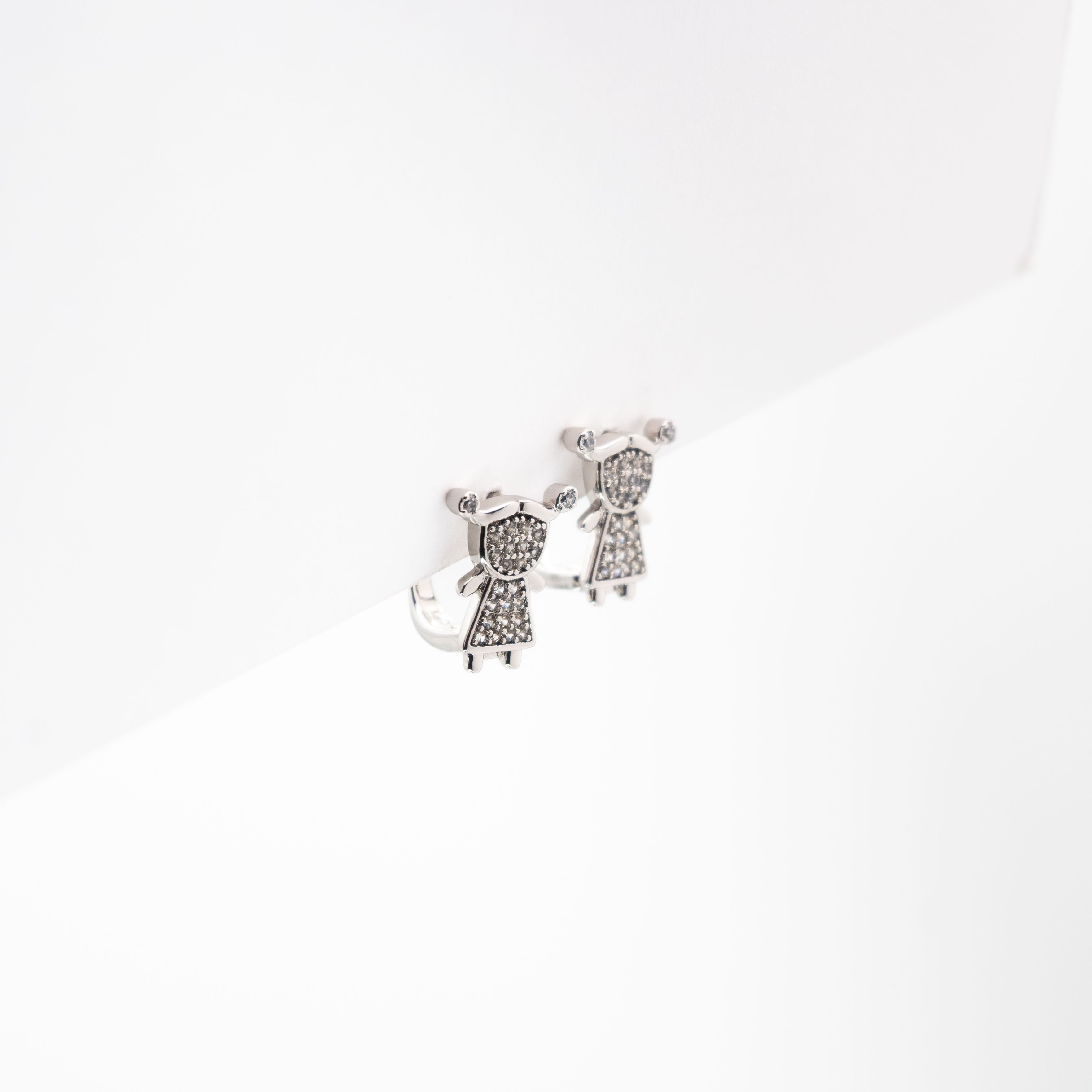 Aretes Charm Niña Strass