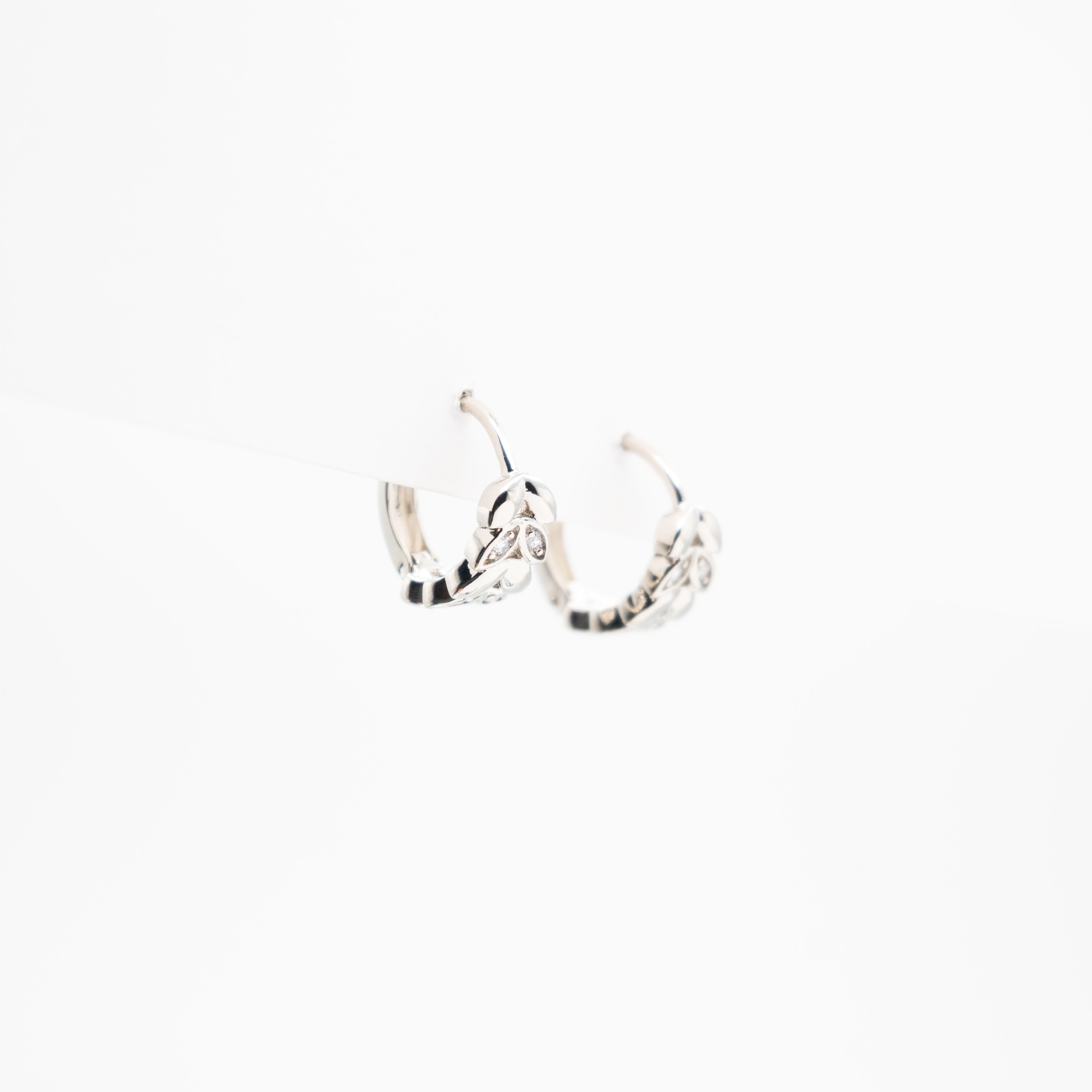 Aretes Laureles Strass