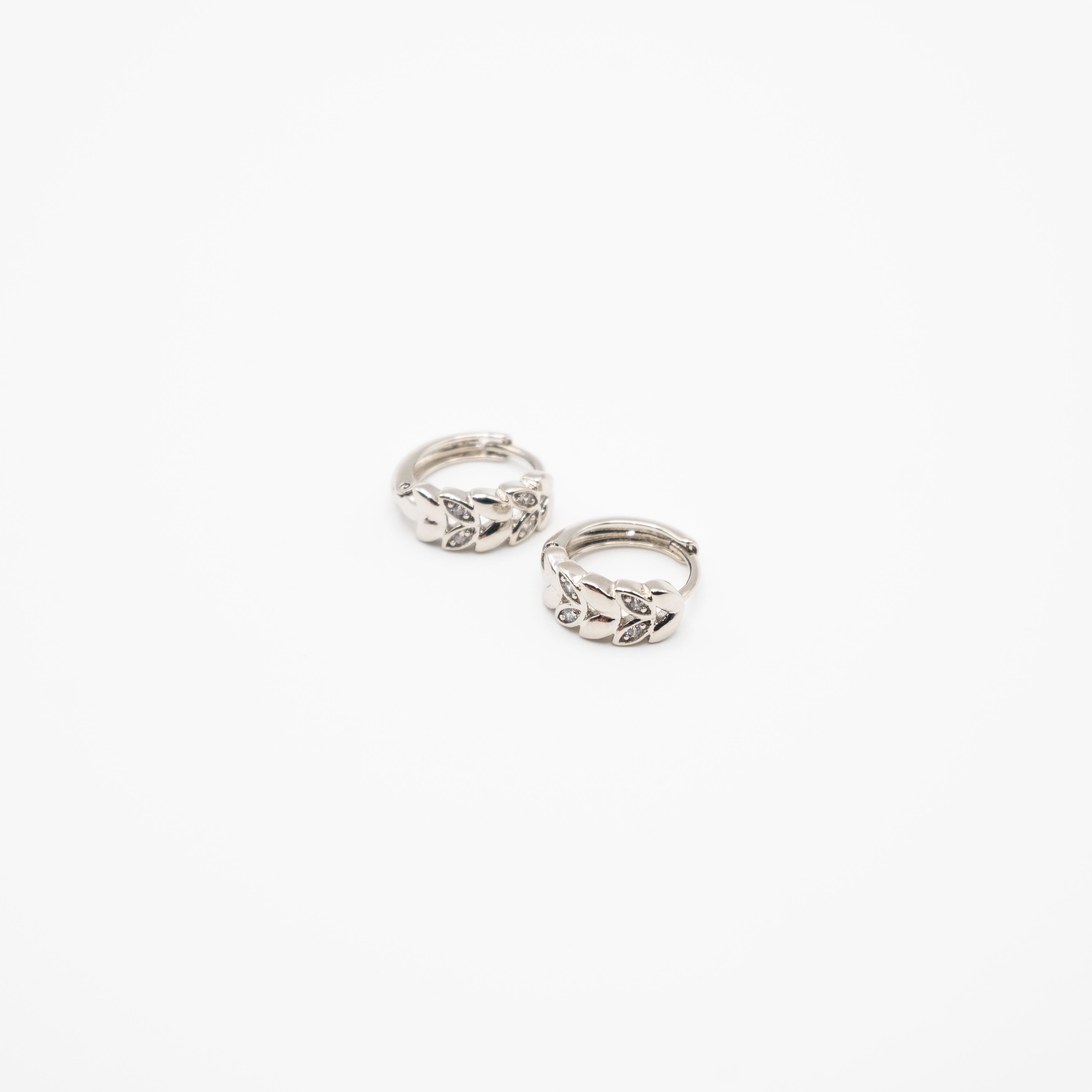 Aretes Laureles Strass