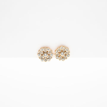 Aretes Círculos Strass