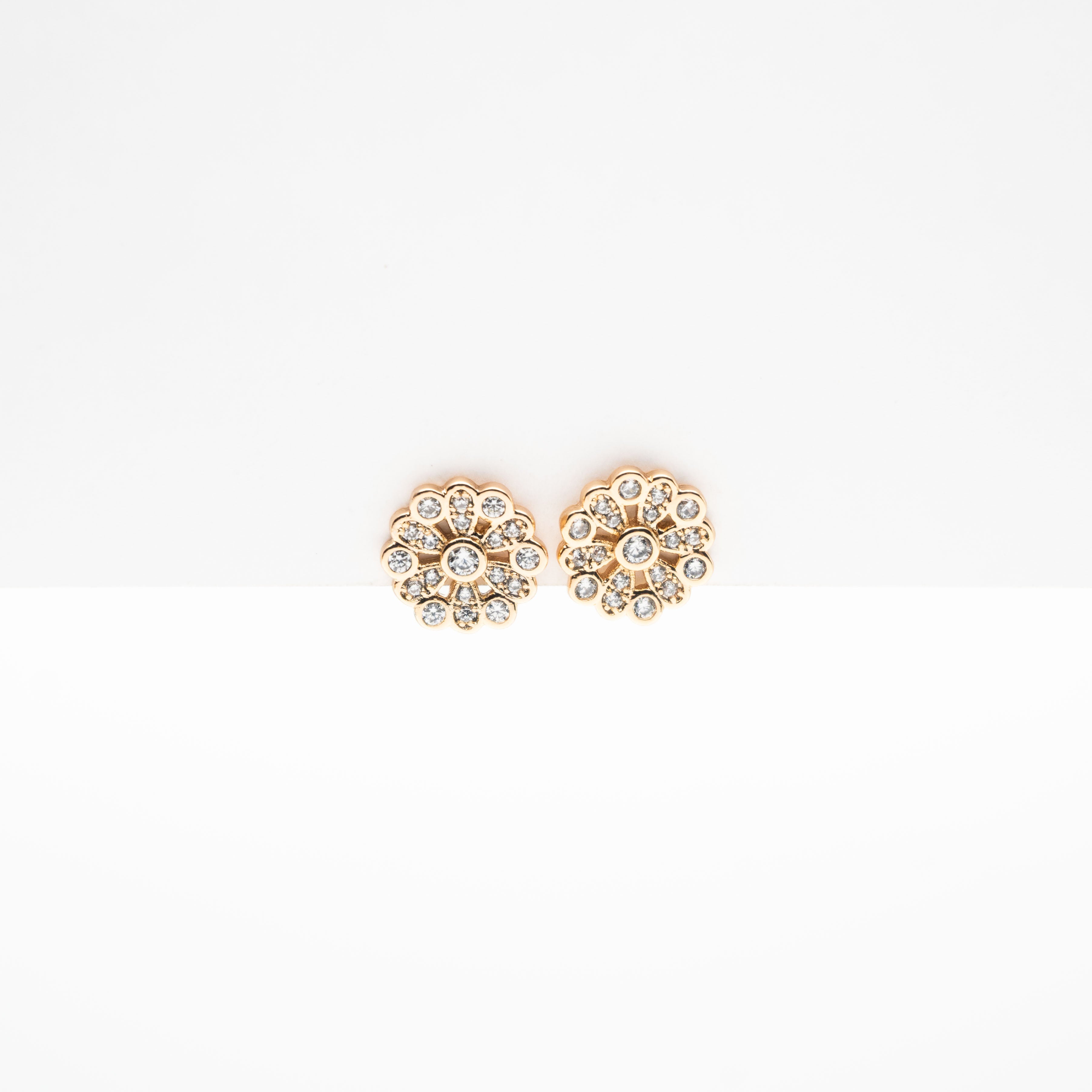 Aretes Círculos Strass