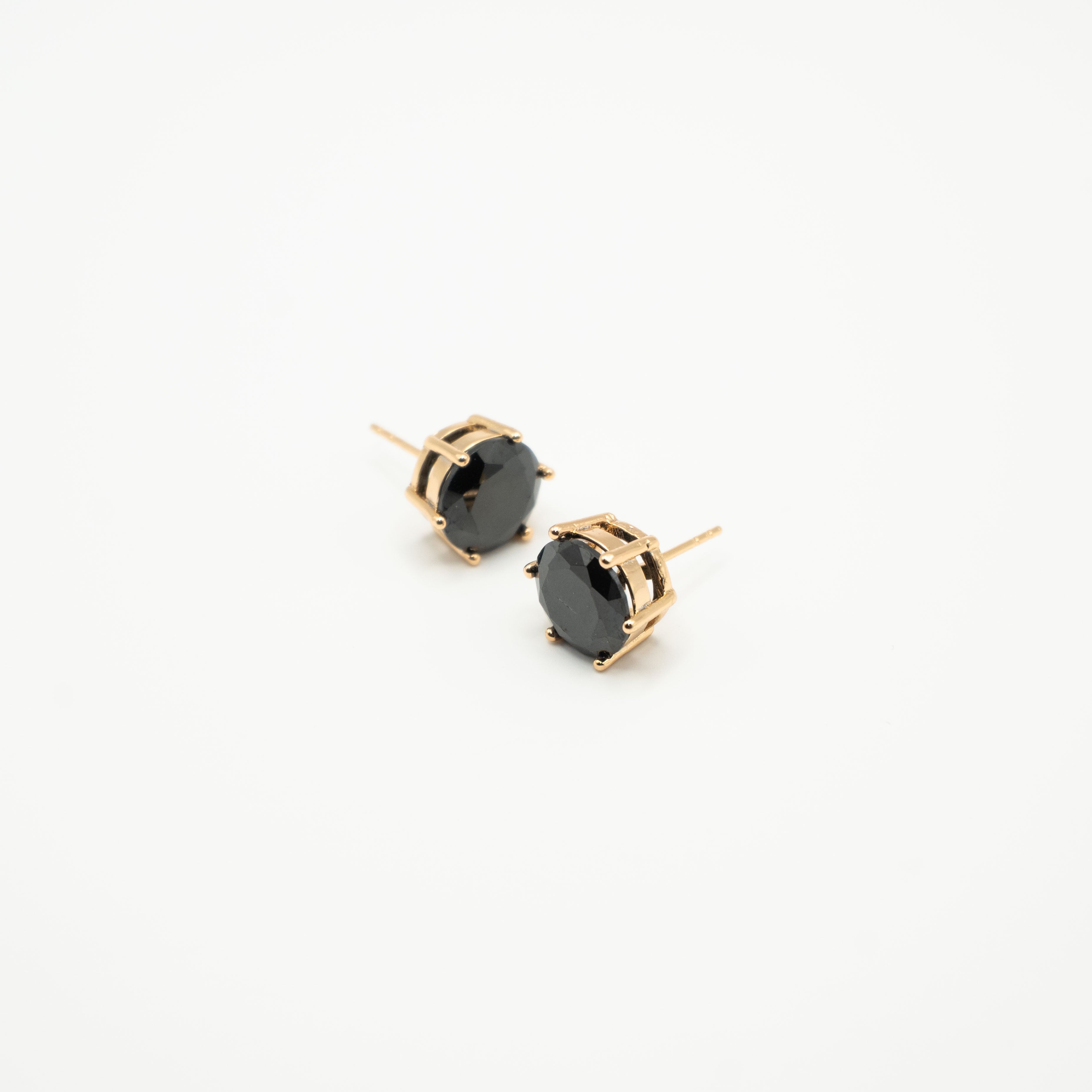 Aretes Circonia Negro