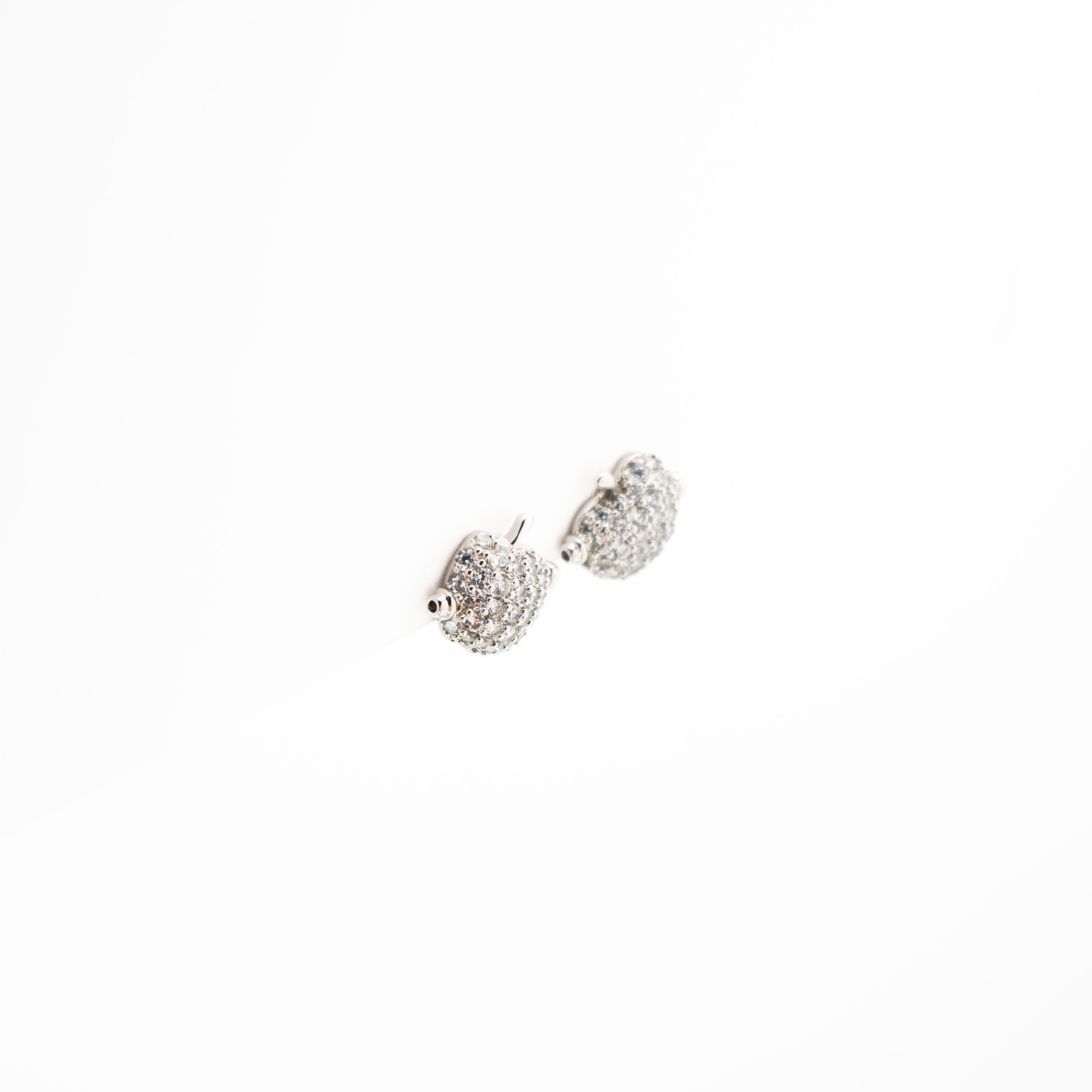 Aretes De Manzana Con Strass