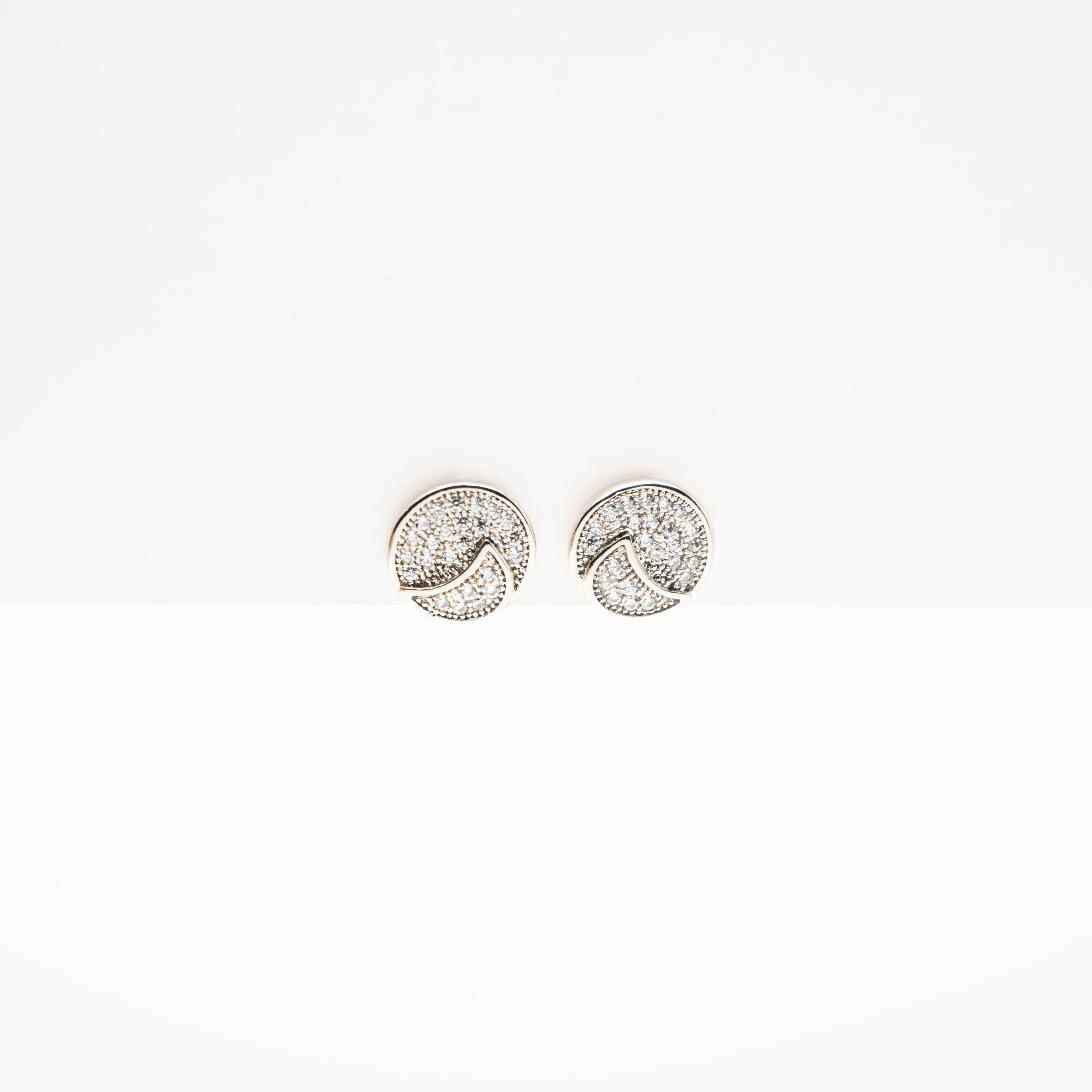 Aretes De Ola Strass