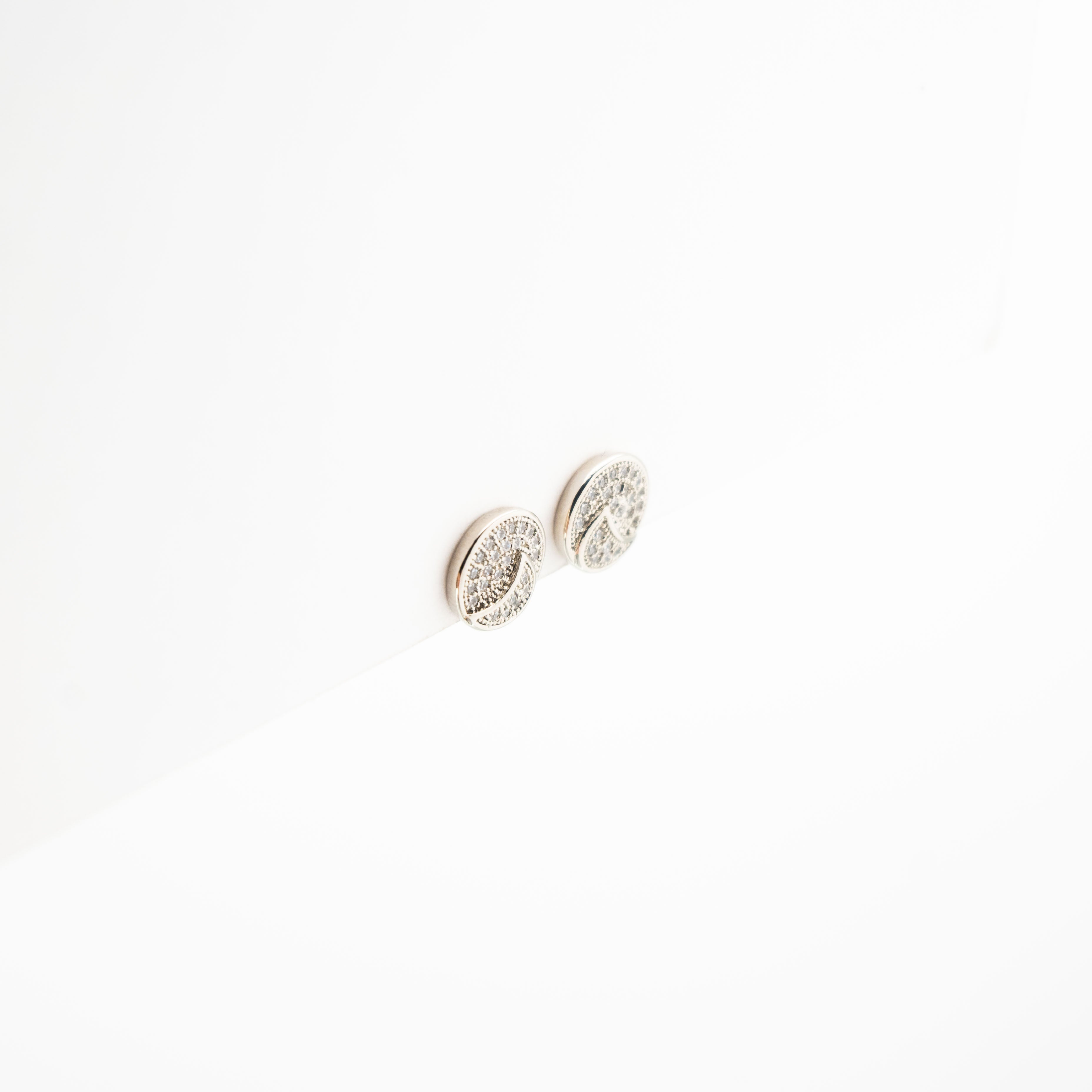 Aretes De Ola Strass