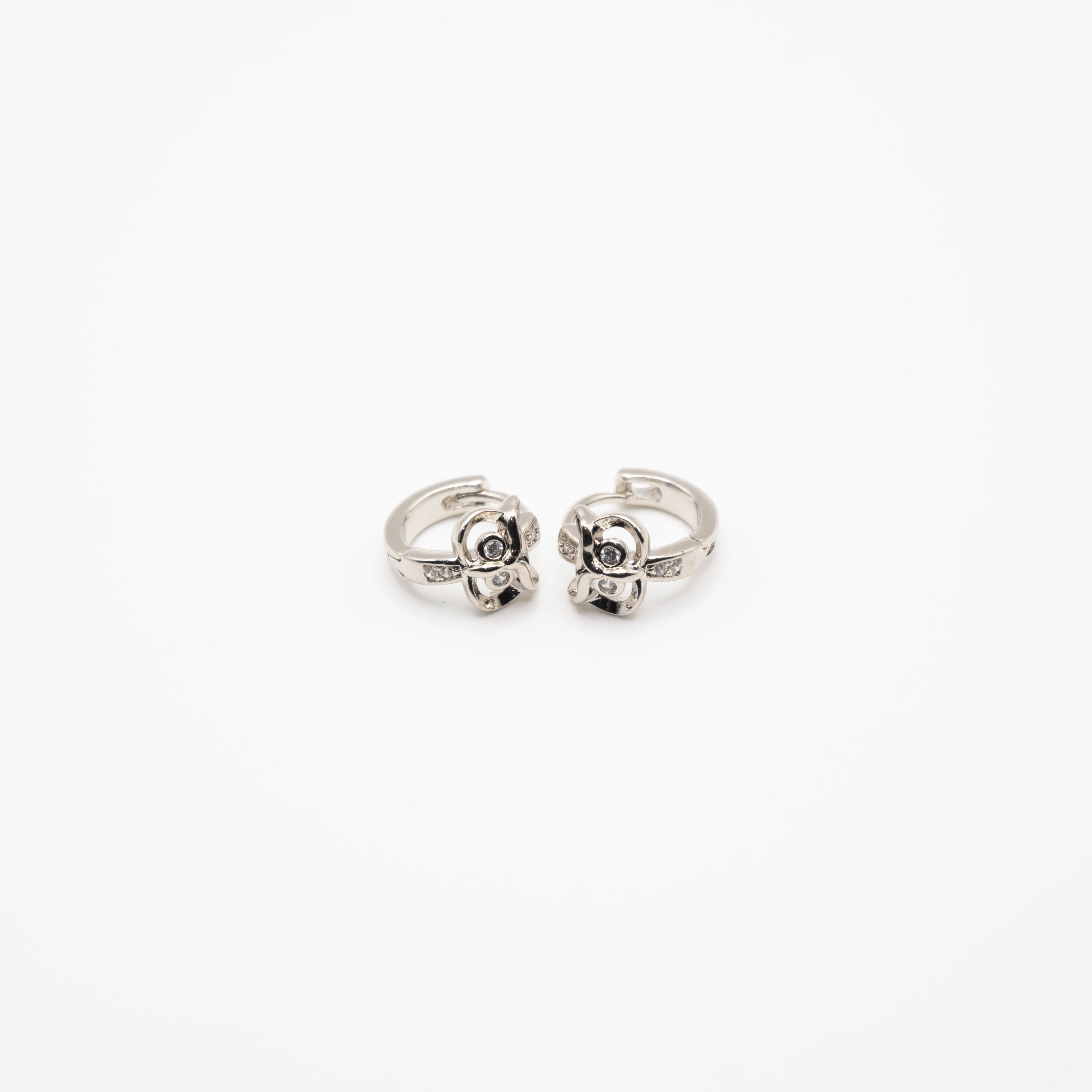 Aretes De Buho Con Strass