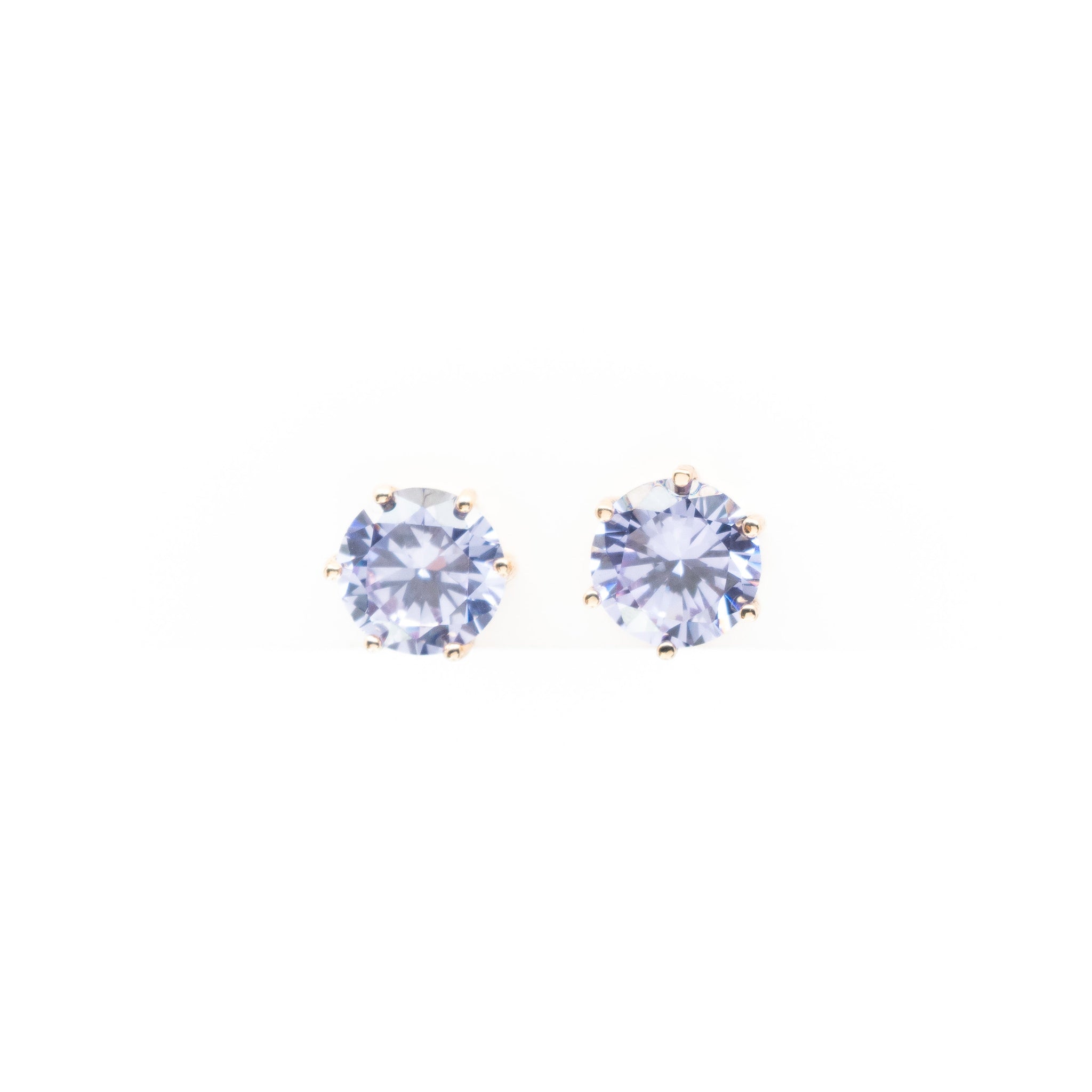 Aretes De Circonia Grande Morada