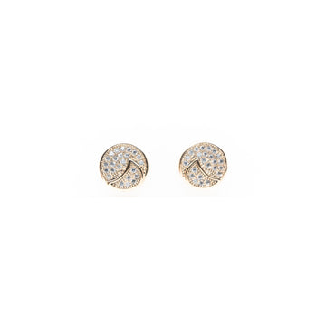 Aretes De Ola Strass