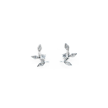 Aretes De Rama Strass