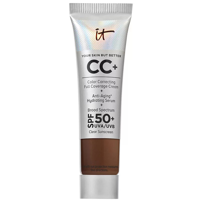 IT Cosmetics CC+ Cream Base de Maquillaje de Cobertura Total con Corrección de Color y SPF 50+