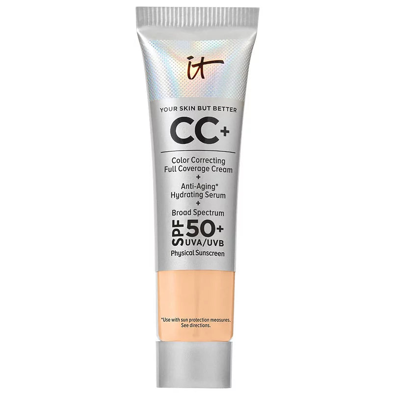 IT Cosmetics CC+ Cream Base de Maquillaje de Cobertura Total con Corrección de Color y SPF 50+