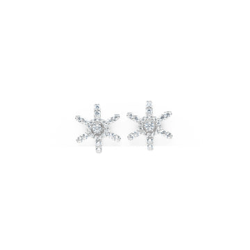 Aretes De Estrella Con Strass