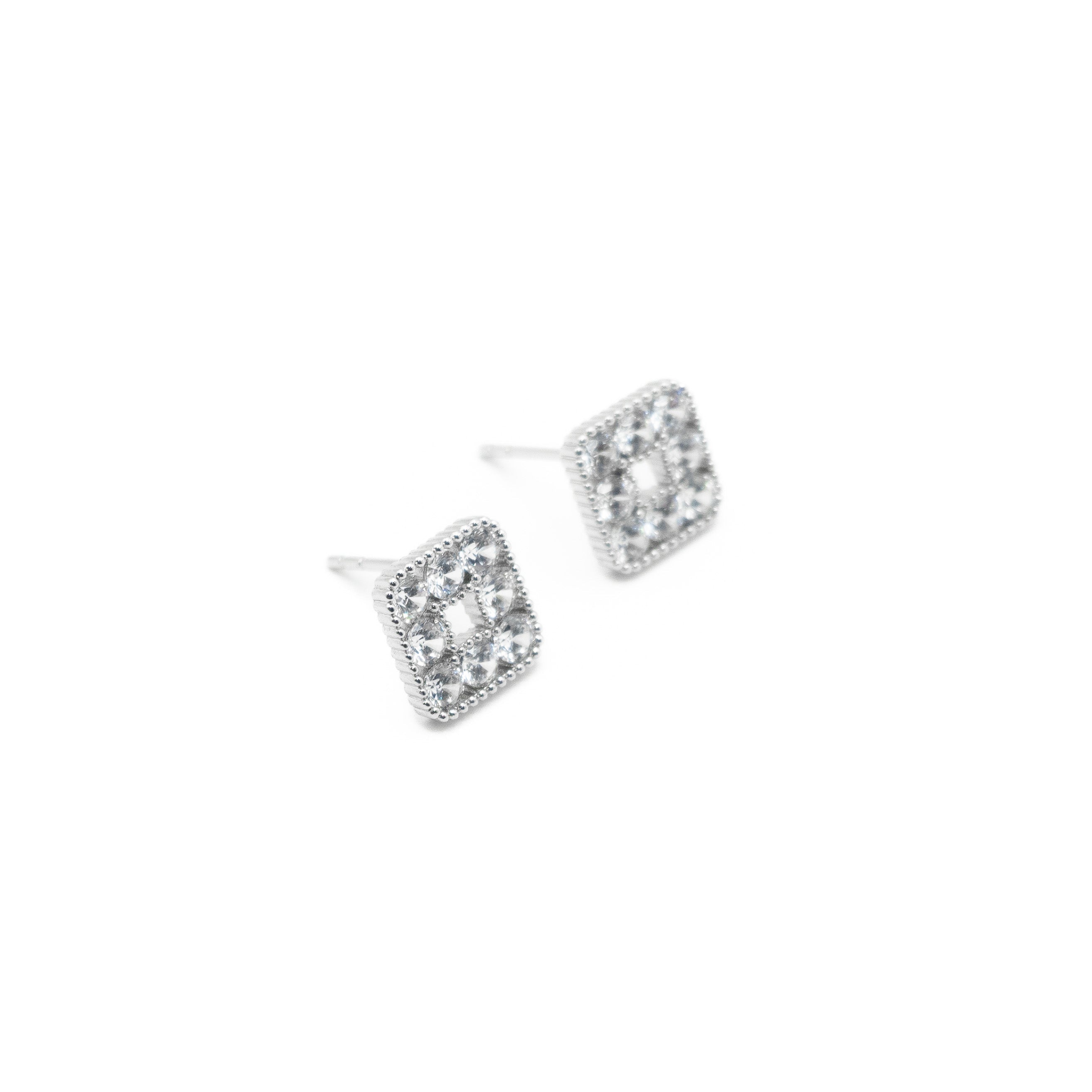 Aretes Rombo Strass