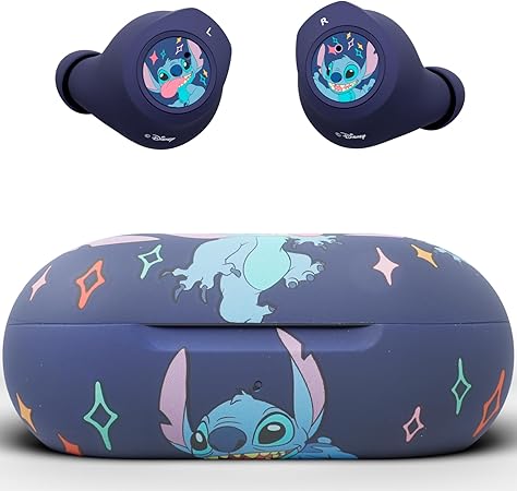 Lilo & Stitch - Auriculares Bluetooth con Estuche de Carga