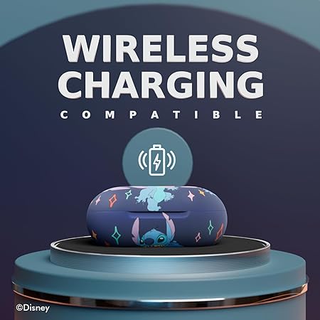 Lilo & Stitch - Auriculares Bluetooth con Estuche de Carga