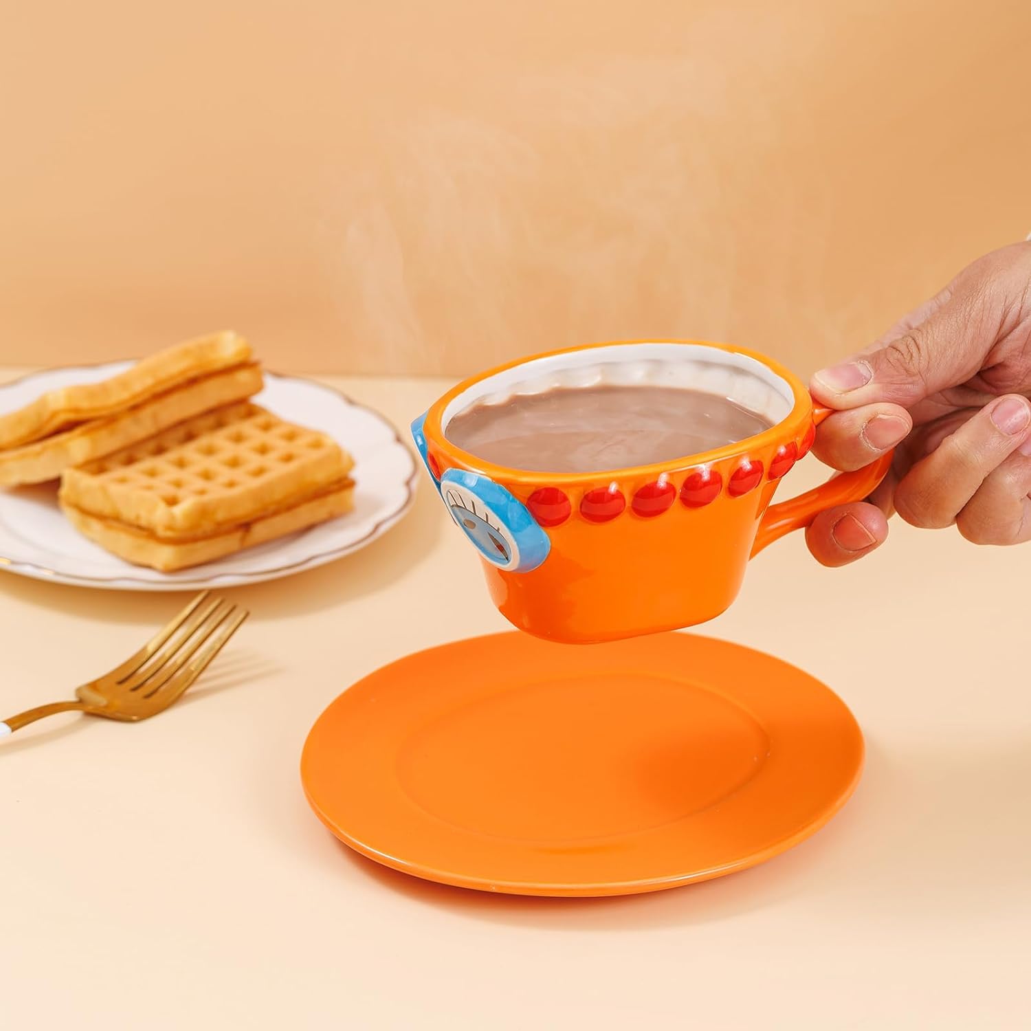 One Piece Taza Con Plato