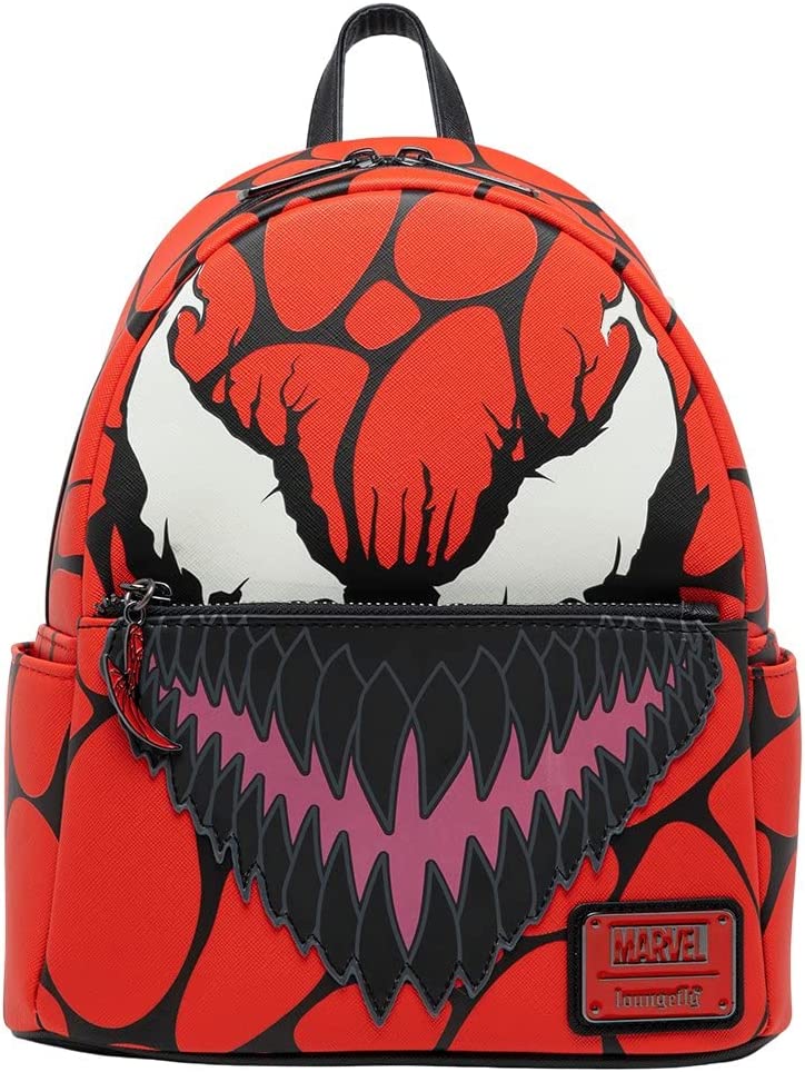 Mochila Marvel Carnage Venom Brilla Obscuridad