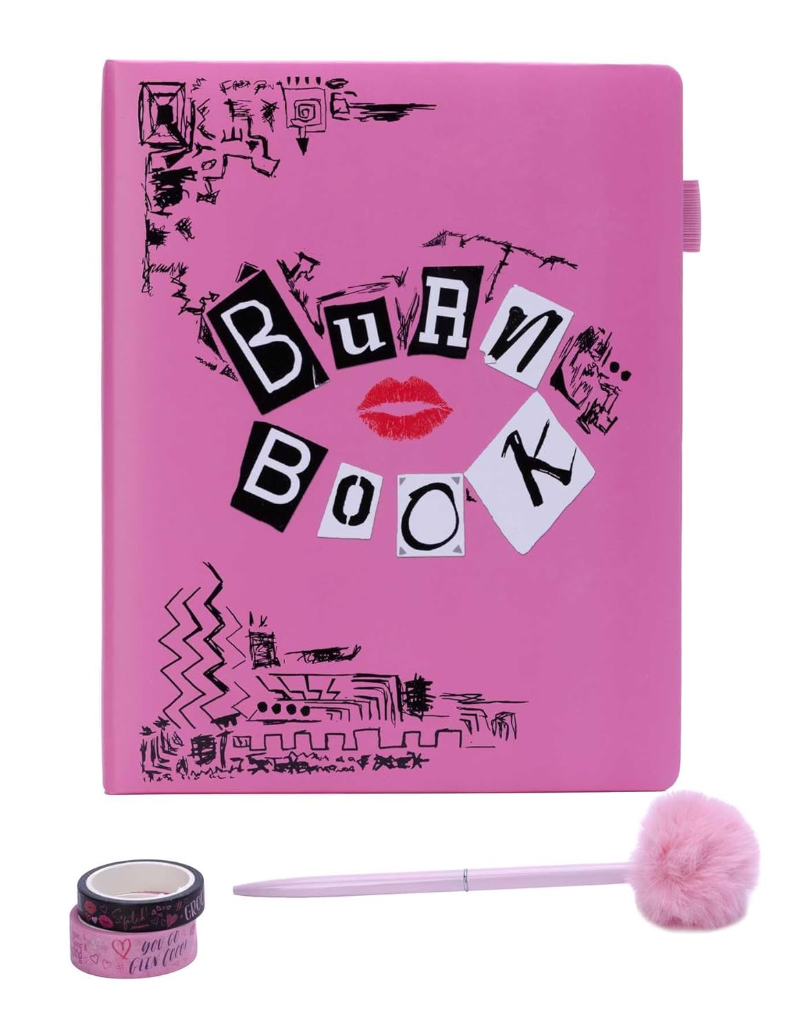 Mean Girls Cuaderno Con Calcamonias Scrapbook Set Chicas Pesadas