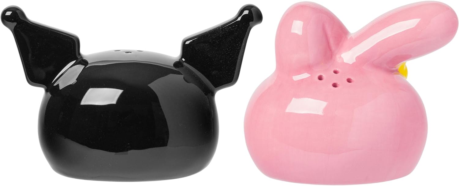 Sanrio Kuromi & Melody Set De Salero Y Pimentero