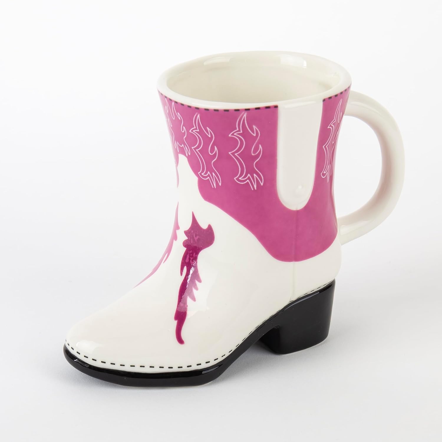 Bota Vaquera Taza Rosa