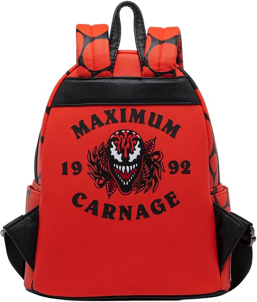 Mochila Marvel Carnage Venom Brilla Obscuridad