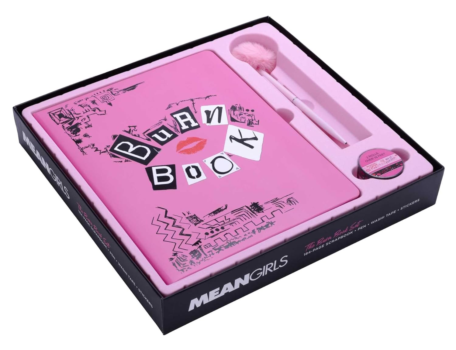 Mean Girls Cuaderno Con Calcamonias Scrapbook Set Chicas Pesadas
