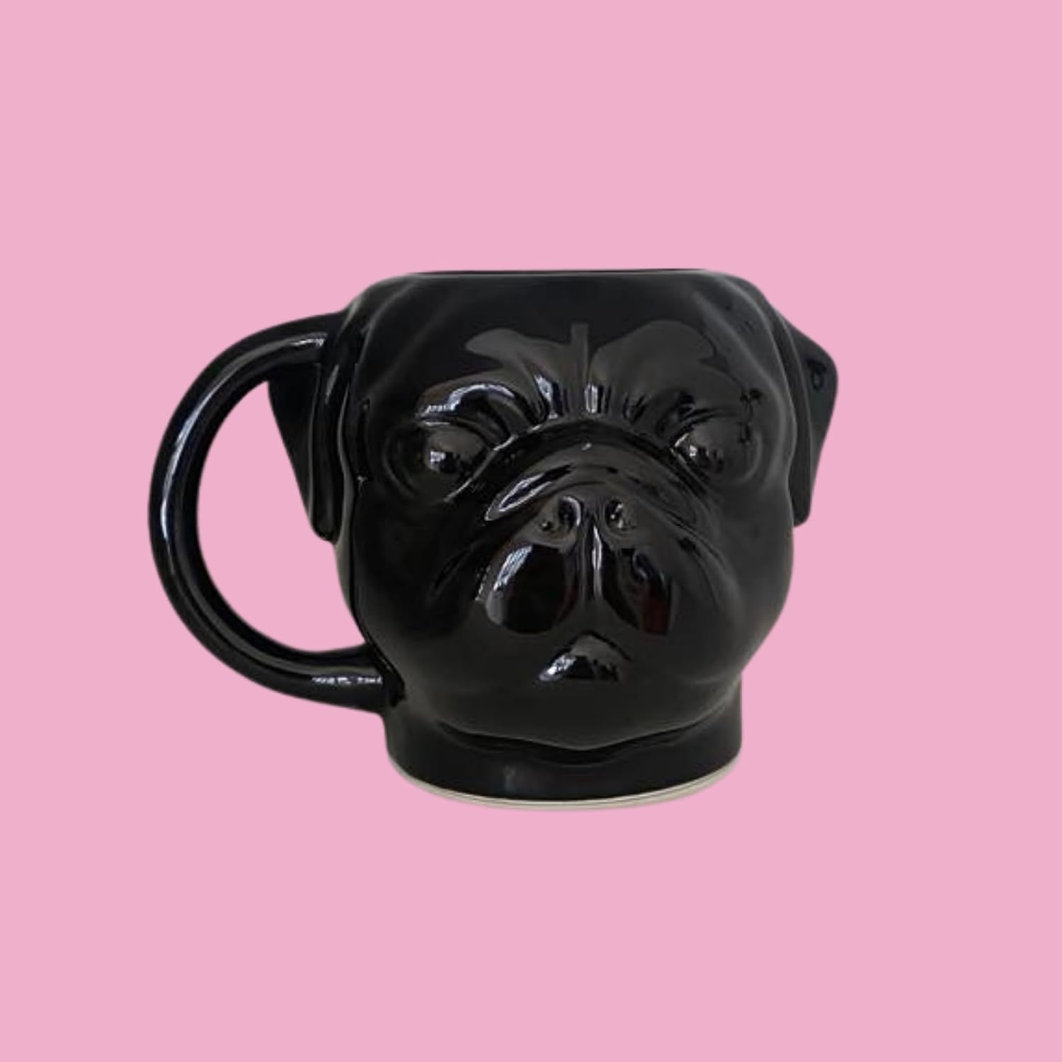 Taza Pug Rostro 3D