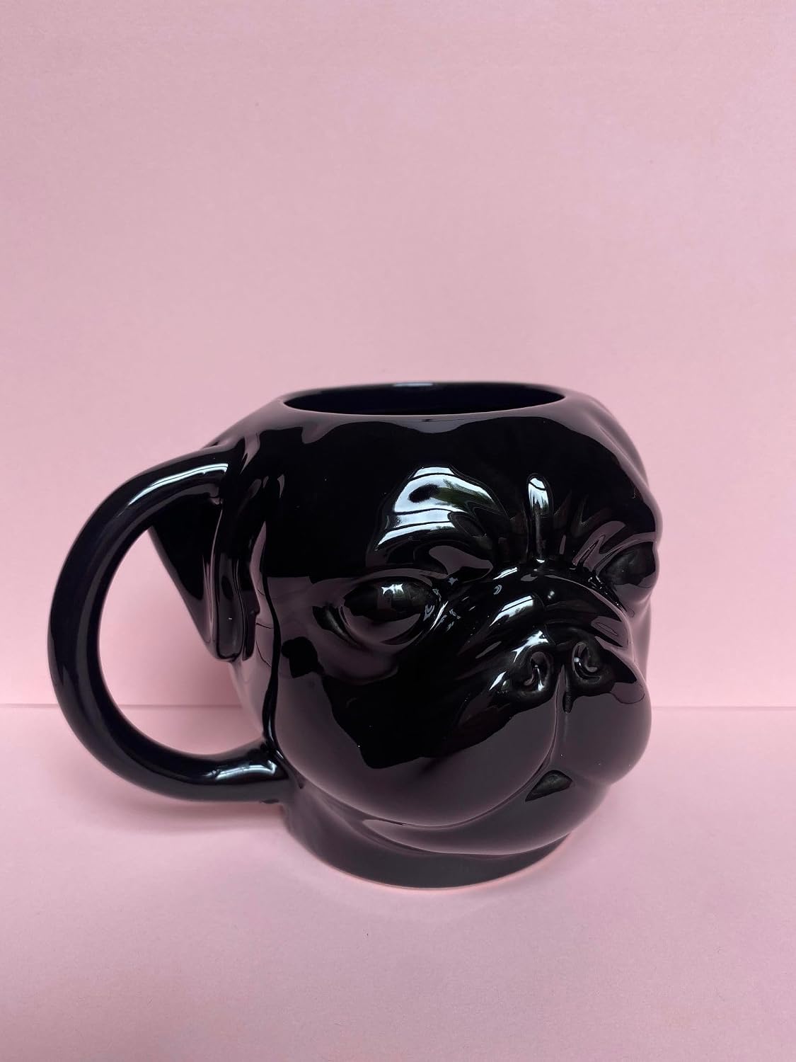 Taza Pug Rostro 3D
