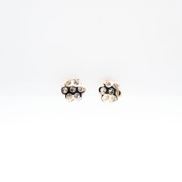 Aretes De Flor Con Circonia
