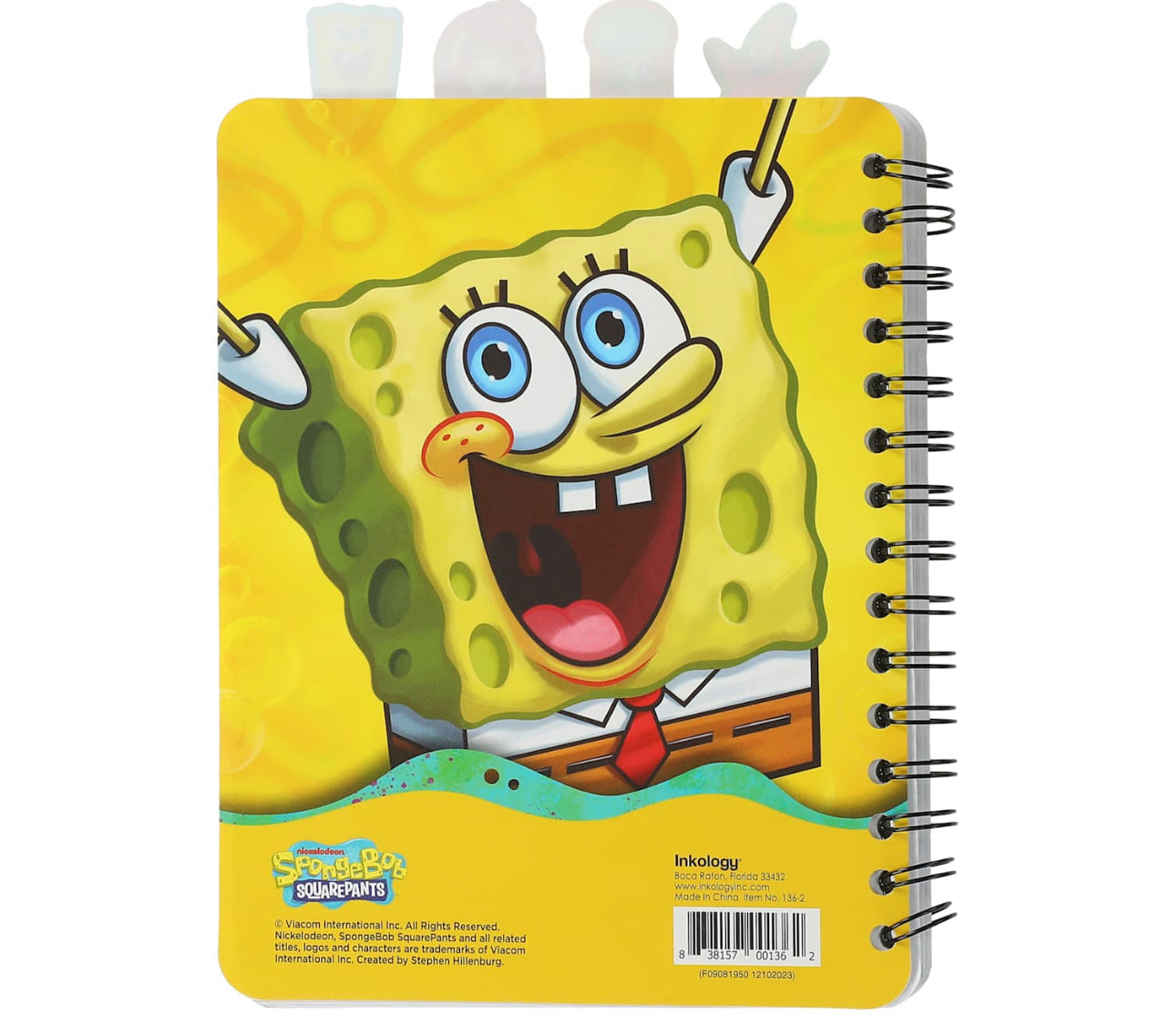 Bob Esponja Cuaderno Separador