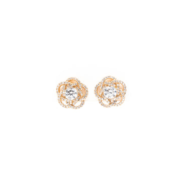 Aretes Entrelazados Strass